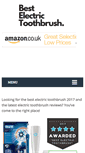 Mobile Screenshot of bestelectrictoothbrushesuk.co.uk